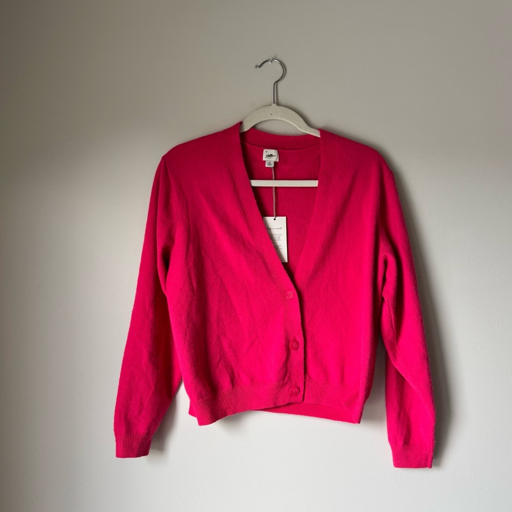 NWT A New Day Hot Pink Cardigan